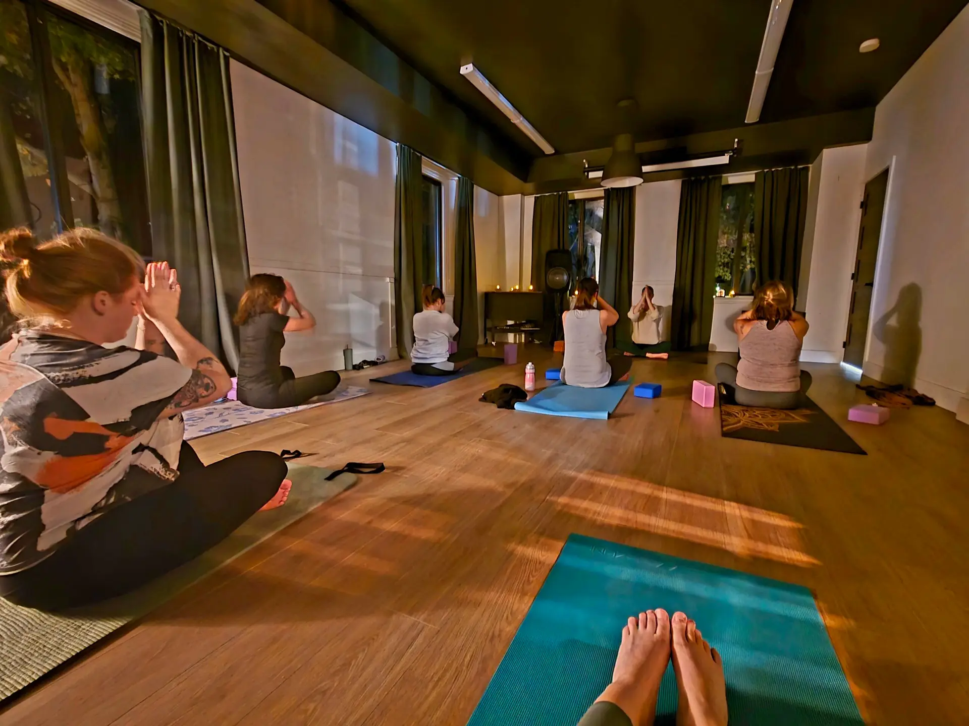 Cours de yoga